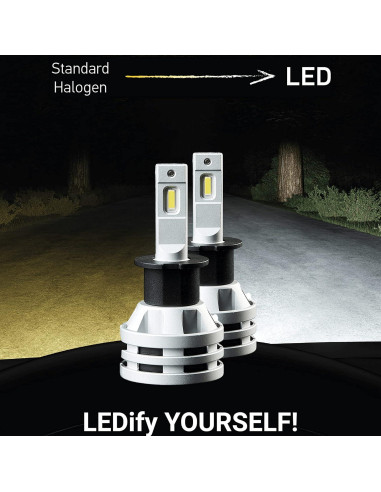 Bombillas LED Hella H3 Luz de Niebla 6500K - Paquete de 2