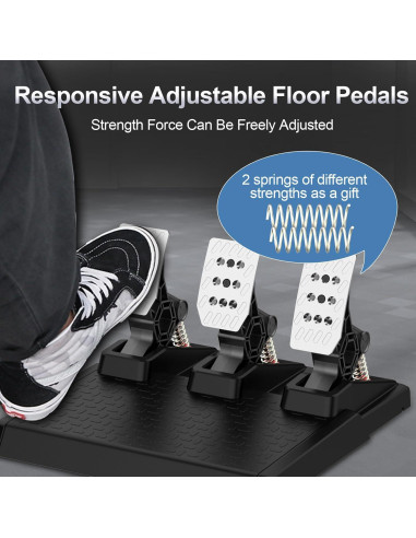 Rueda de Carreras DOYO R808A 1080 Grados para Xbox y PS4