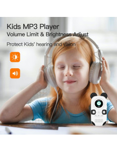 Reproductor MP3 RUIZU X31 64GB Infantil Panda Bluetooth 5.3 2