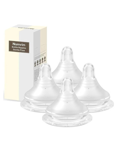 Tetina de Silicona Suave Anticólico 0m+ SS - 4 Unidades