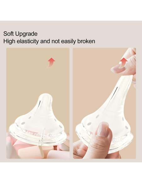 Tetina de Silicona Suave Anticólico 0m+ SS - 4 Unidades Tetina de Silicona Suave Anticólico 0m+ SS - 4 Unidades