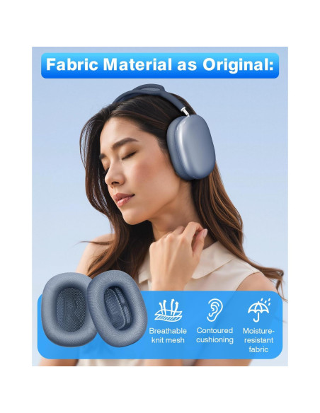 Almohadillas de Repuesto Link Dream para AirPods Max - Azul