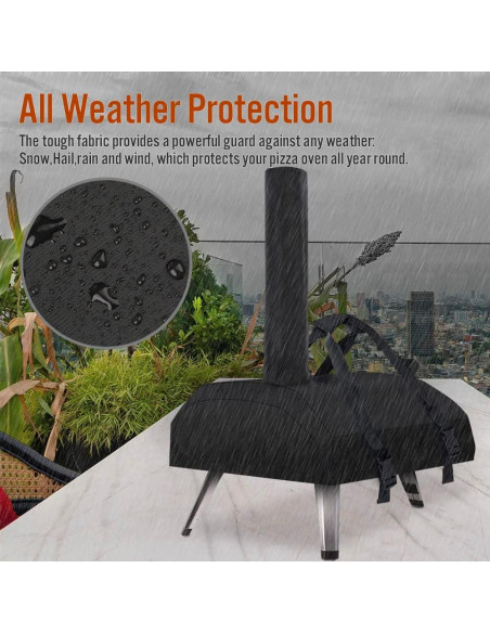 Funda Impermeable para Horno de Pizza Ooni Karu 30.48 cm