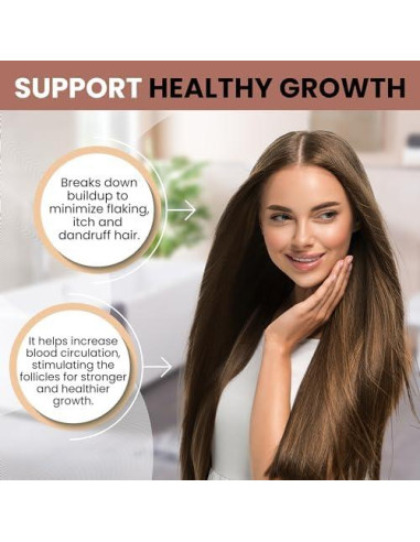 Cepillo de Cabello de Cerda de Jabalí SHASH 20.6x3.8cm Negro