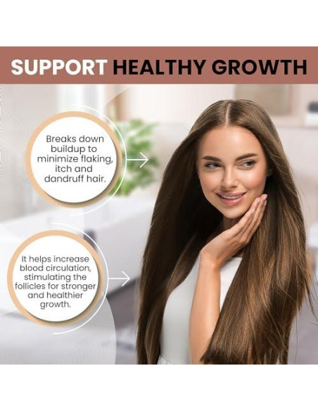 Cepillo de Cabello de Cerda de Jabalí SHASH 20.6x3.8cm Negro