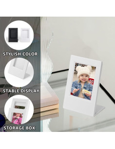 Mini Marcos de Fotos CAIYOULE para Instax Mini 4 Piezas 2