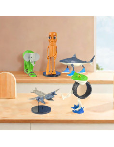 Figuras de Juguete 3D Eanjia Mix Italian Brainrot 17.78 cm - 5 Pcs 2