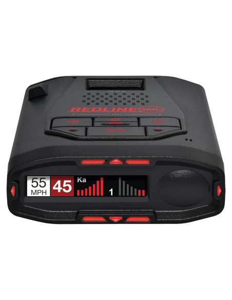 Detector de Radar Escort Redline 360c - Rango Extremo, Bluetooth, GPS