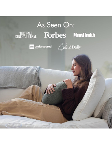 Almohada con peso Quiet Mind Pequeña 2.72 kg Verde Agave