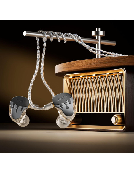 Auriculares In-Ear BASN BmasterX 6 HiFi con Aislamiento de Ruido