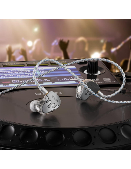 Auriculares In-Ear BASN BmasterX 6 HiFi con Aislamiento de Ruido