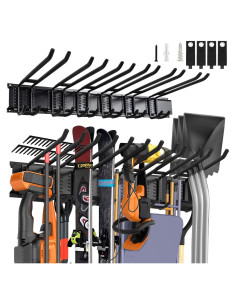Organizador de Herramientas de Jardín YOUNITA 121.92 cm 6 Ganchos