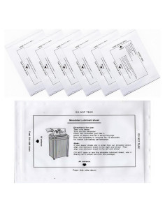 Hojas de Lubricante para Trituradoras ZUMVIVIN - Paquete de 6