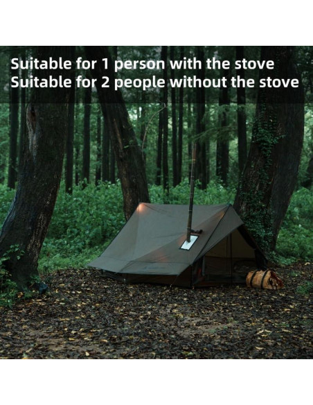 Tienda Caliente Dandelion Shell 006LX 2 Personas Impermeable