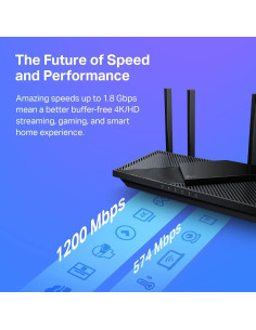 Router WiFi 6 TP-Link Archer AX21 AX1800 Doble Banda Gigabit 2