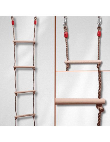 Escalera de Cuerda ISOP 2 m para Niños - Accesorios de Juego