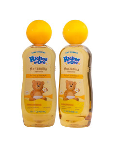 Champú para Bebés Ricitos de Oro 400 ml x2 Manzanilla Hipoalergénico