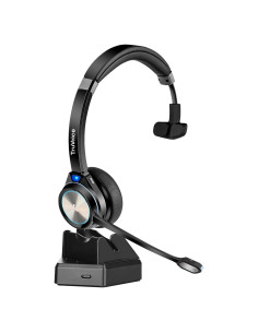 Auriculares Inalámbricos TruVoice BT55 con Micrófono y Cancelación de Ruido