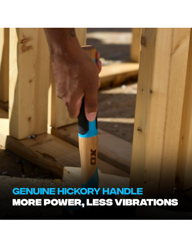 Martillo de Club OX 1.36kg Mango de Fresno Antideslizante