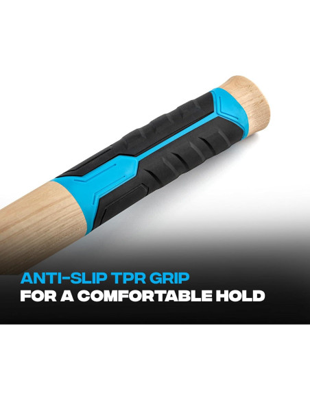 Martillo de Club OX 1.36kg Mango de Fresno Antideslizante