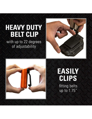 Funda Kydex Clip & Carry para Cuchillo Buck 110/112 - Marrón