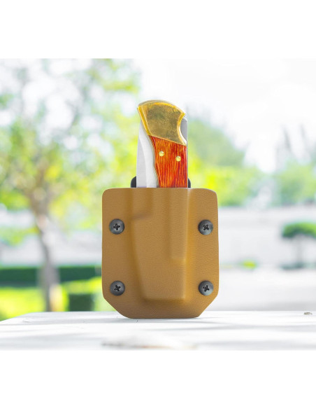 Funda Kydex Clip & Carry para Cuchillo Buck 110/112 - Marrón