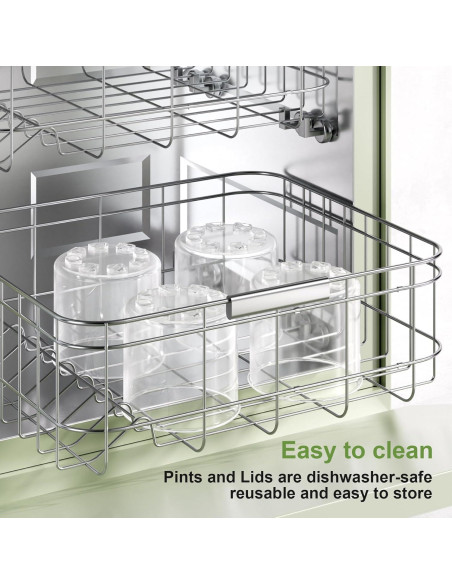 Paquete de 4 Contenedores de Pintura Ninja Creami 473ml Azul