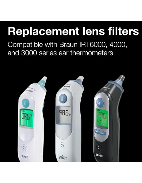 Filtros de Lente Braun ThermoScan 40 Cubiertas Desechables