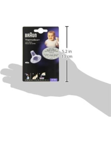 Filtros de Lente Braun ThermoScan 40 Cubiertas Desechables