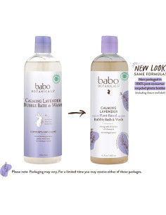 Baño de Burbujas Calmante Babo Botanicals 443 ml - Lavanda 2
