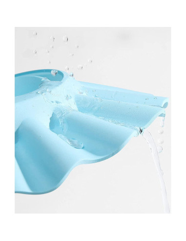 Gorro de Ducha para Bebé PENINSULA LOVE Ajustable EVA Rosa/Verde/Azul/Amarillo