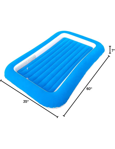 Colchón Inflable para Niños RAPTAVIS 152x89 cm Aterciopelado