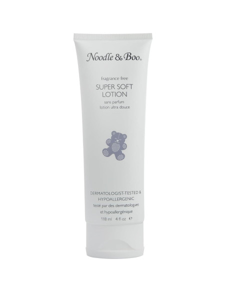 Juego de Regalo de Baño Noodle & Boo para Bebés - Jabón y Loción Hipoalergénica