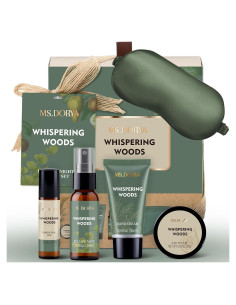 Cesta de Regalo de Spa MS.DORYA 5 Piezas Verde Relax