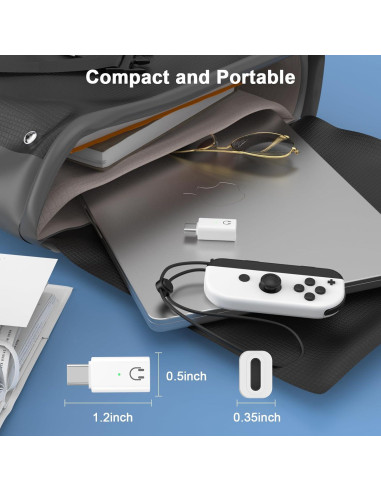 Adaptador de Audio Lightning a USB-C WAMAXLINK para iPhone 16/15