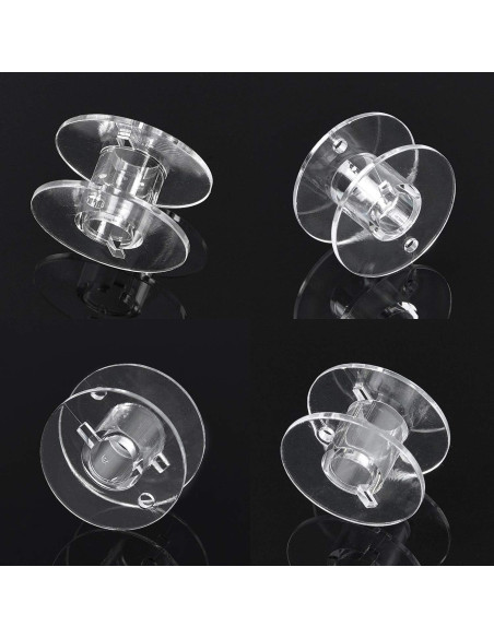 20 Bobinas Estilo SA156 para Máquina de Coser Brother