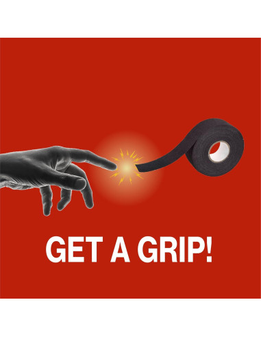 Cinta de Agarre Táctica Thunder Tape - Paquete de 2 Rollos 1" x 18.29 m