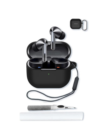 Funda de Silicona para Samsung Galaxy Buds 3 Pro - Negro