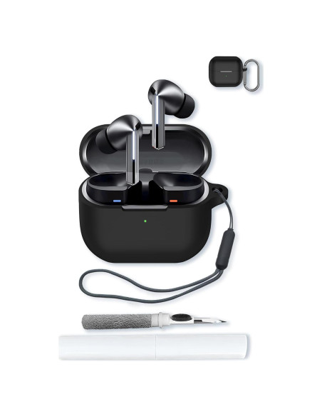 Funda de Silicona para Samsung Galaxy Buds 3 Pro - Negro