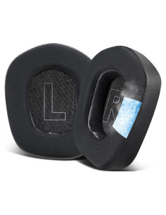 Almohadillas de Gel Refrigerante SOULWIT para Auriculares Logitech G733 G535 G335 - Negro