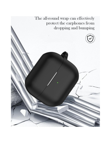 Funda de Silicona para Samsung Galaxy Buds 3 Pro - Negro