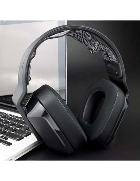 Almohadillas de Gel Refrigerante SOULWIT para Auriculares Logitech G733 G535 G335 - Negro
