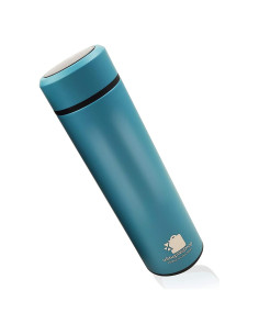 Taza de Viaje Ushopwedrop Azul 500ml Acero Inoxidable Aislada