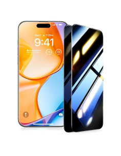 Protector de Pantalla UltraGlass 9H+ Privado para iPhone 16 Pro - Paquete de 2