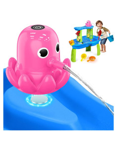 Bomba de Mesa de Agua Aoumcom Pulpo Rosa Recargable 11.2cm