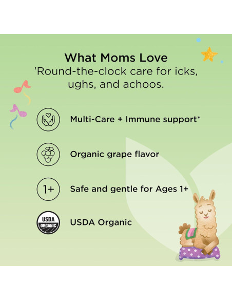 Jarabe para la tos orgánico Hyland's para niños 2x113.4ml