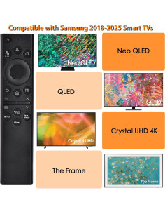 Control Remoto de Voz Samsung BN59-01385A para Smart TV 4K 2