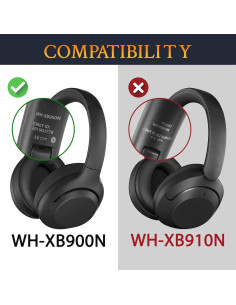 Funda de diadema SOULWIT para auriculares Sony WH-XB900N 2