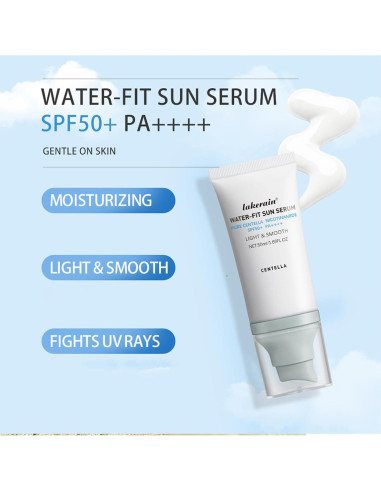 Protector Solar Facial SPF 50 Centella Asiatica 2PCS - Hidratante