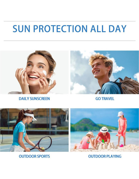 Protector Solar Facial SPF 50 Centella Asiatica 2PCS - Hidratante
